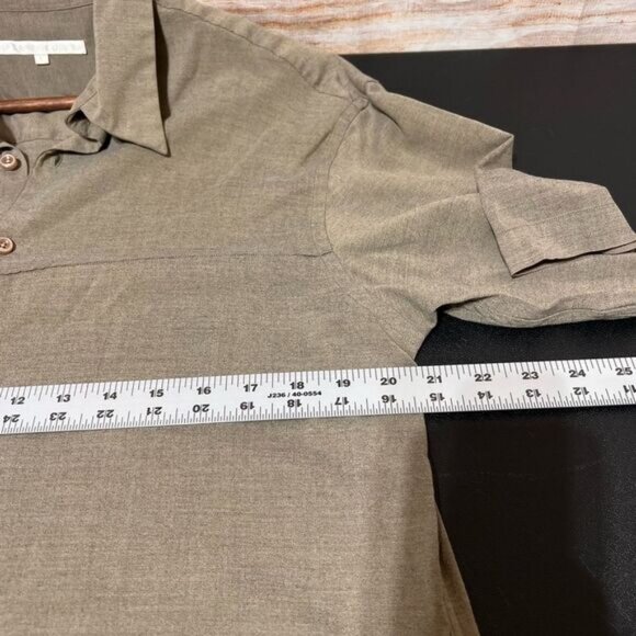 Perry Ellis Men’s Short Sleeve Button Down Shirt Size Large - Picture 6 of 7